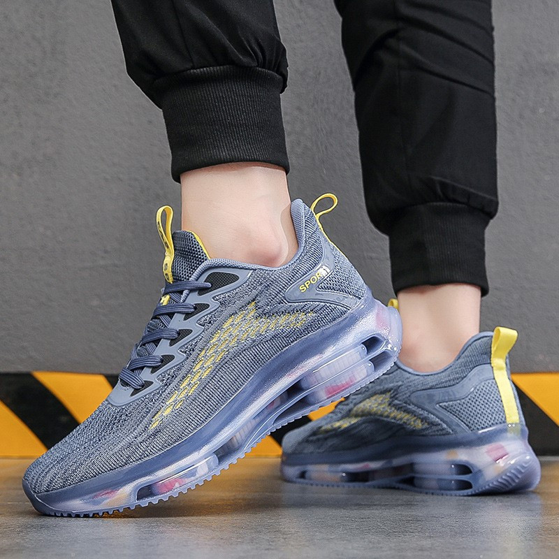 Ανδρικά παπούτσια για τρέξιμο Tenis Masculino Ανδρικά δικτυωτά καθημερινά αθλητικά παπούτσια Lac-up Ανδρικά παπούτσια Περπάτημα αθλητικά παπούτσια Zapatillas Hombre Ανδρικά παπούτσια 8834