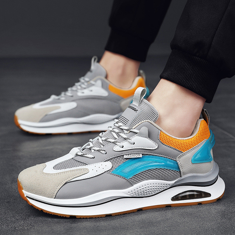 Pánske bežecké topánky Tenis Masculino Pánske sieťované ležérne tenisky so šnurovaním Pánske turistické topánky Zapatillas Hombre Pánska obuv 8866