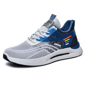 Moodsad meeste tossud võrgust vabaajajalatsid Lac-up meeste kingad Kerged Vulcanize jalanõud kõndimistossud Zapatillas Hombre