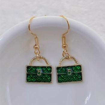 Δημιουργική σχεδίαση τσάντα στυλ φούντα σκουλαρίκια μόδας κοσμήματα ιδιοσυγκρασία τάση μοναδικά δώρο δήλωση σκουλαρίκια γυναίκες