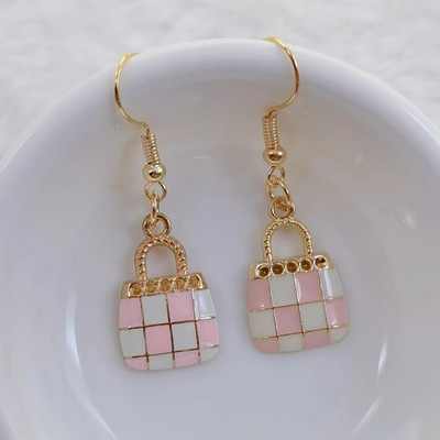 Δημιουργική σχεδίαση τσάντα στυλ φούντα σκουλαρίκια μόδας κοσμήματα ιδιοσυγκρασία τάση μοναδικά δώρο δήλωση σκουλαρίκια γυναίκες