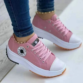 Γυναικεία πάνινα παπούτσια allstar Νέα μόδα καλοκαιρινά γυναικεία παπούτσια casual Παπούτσια Plus Size Sneakers για Γυναικεία παπούτσια τένις με κορδόνια