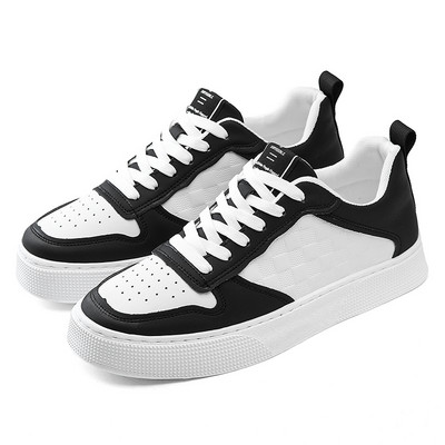 Madingi laisvalaikio vyriški odiniai sportbačiai Trend žemo kirpimo platforma Vyriški žali sportbačiai lauke neslystantys sportiniai riedlenčių batai vyrams