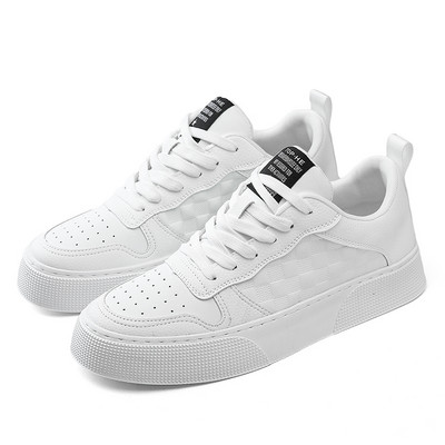 Madingi laisvalaikio vyriški odiniai sportbačiai Trend žemo kirpimo platforma Vyriški žali sportbačiai lauke neslystantys sportiniai riedlenčių batai vyrams