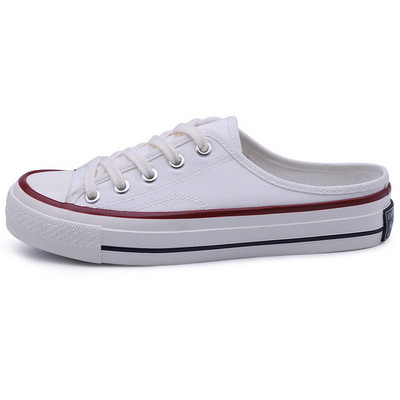 Naiste lõuendjalatsid Naiste mood suvised vabaaja tossud Tudengite jalanõud Kõrge ülaosaga naiste Vulcanize kingad