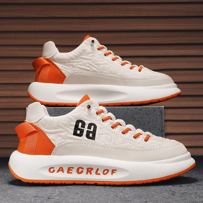 Meeste Vulkaniseeritud tossud Kingad Tennis Sport PU Slip-On Mix Värv Talvine karusnahk Rula Jalutusjalatsid Vabaajajalats meestele