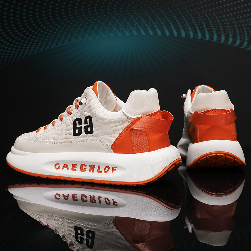 Meeste Vulkaniseeritud tossud Kingad Tennis Sport PU Slip-On Mix Värv Talvine karusnahk Rula Jalutusjalatsid Vabaajajalats meestele