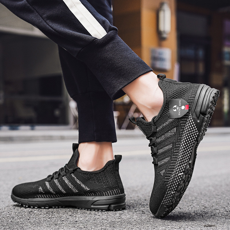 Batai Vyriški Kvėpuojantys Vyriški laisvalaikio sportbačiai Bėgimas Bėgimas Sportiniai Batai Anti-Skid Plus dydžiai Treniruotės vyrams Tenis Masculino