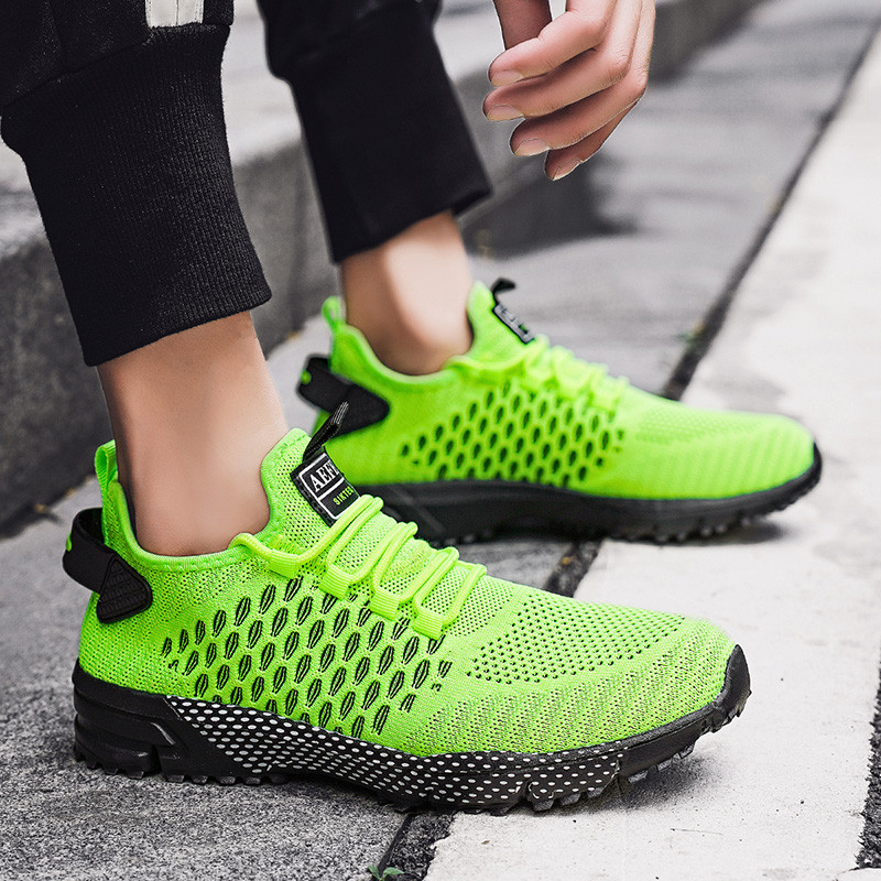 Batai Vyriški Kvėpuojantys Vyriški laisvalaikio sportbačiai Bėgimas Bėgimas Sportiniai Batai Anti-Skid Plus dydžiai Treniruotės vyrams Tenis Masculino