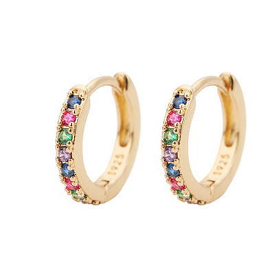 2GAB nerūsējošā tērauda minimāli stīpas auskari kristāla cirkonija oksīds, mazs Huggie plāns skrimšļa auskars Helix Tragus pīrsings rotaslietas