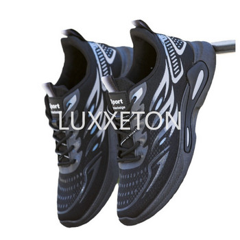 Ανδρικά νέα ευρωπαϊκή και αμερικανική μόδα, αναπνεύσιμα αθλητικά και αναψυχής μαθητικά παπούτσια για τρέξιμο με μαλακή σόλα
