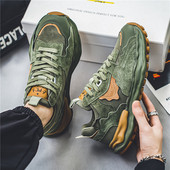 2024. gada pavasaris vīriešu apavi ikdienas sporta apavi vīriešiem, Dissolve, biezi apavi, platforma pastaigu āra sporta apavi Chaussure Homme