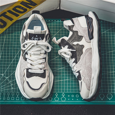 2024. gada pavasaris vīriešu apavi ikdienas sporta apavi vīriešiem, Dissolve, biezi apavi, platforma pastaigu āra sporta apavi Chaussure Homme