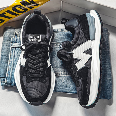 2024. gada pavasaris vīriešu apavi ikdienas sporta apavi vīriešiem, Dissolve, biezi apavi, platforma pastaigu āra sporta apavi Chaussure Homme