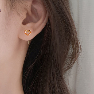 Μοντέρνα Vintage Καρδιά Σκουλαρίκια Γυναικεία Κλασικά Μαύρα Λευκά Καρφωτά Σκουλαρίκια Γυναικεία Μόδα Σκουλαρίκια Γυναικεία Κοσμήματα Δώρο 2023