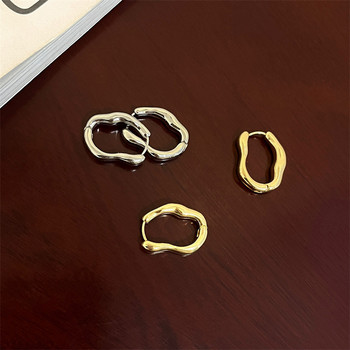 Adolph Trending Metal Geometry Hoop Earring Fashion New Design Ακανόνιστα μινιμαλιστικά σκουλαρίκια για γυναίκες Μόδα κοσμήματα δώρο 2023