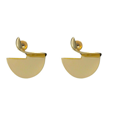 Retro pretjerane metalne upečatljive naušnice za žene Europska moda Okrugle zvijezde Kvadratne nepravilne geometrije Duge naušnice Nakit