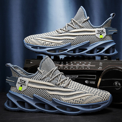 2023. UUS suvine meeste õhukesed jalanõud õõnsad hingavad meeste mõõnabrändi tossud Jooksuvõrkjalatsid Noorte Blade kingad