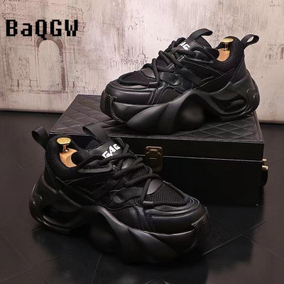 Sportske cipele za žene/muške, ležerne, mrežaste, debele donje strane, prozračne visokokvalitetne tenisice za trčanje, vodootporne muške zdepaste tenisice