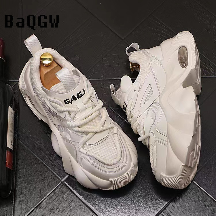 Sportske cipele za žene/muške, ležerne, mrežaste, debele donje strane, prozračne visokokvalitetne tenisice za trčanje, vodootporne muške zdepaste tenisice