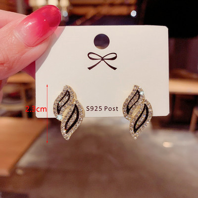 Melni piekārti gari auskari sievietēm Trīsstūrveida kvadrātveida auskari nolaižamie auskari 2024 boucle oreille femme Modes rotaslietas