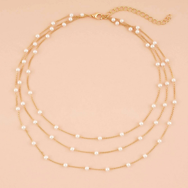 2022 UUS peo pulmakrae naistele Kuldplaadiga sädelev rangluu mitmekihiline kett Choker kaelakee ehted sõbrapäevaks G