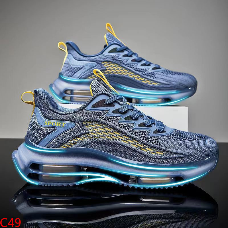 Vīriešu ikdienas apavi Trend Anti Slip Shock Skriešanas apavi Ērti un elpojoši vīriešu sporta apavi Apavi vīriešiem Chunky kedas