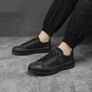 Мъжки обувки за открито Мъжки нехлъзгащи се работни обувки, устойчиви на износване Мъжки работни ниски обувки за военно обучение Маратонки за трудова застраховка