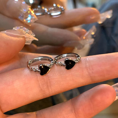 Subtilūs mažo apskritimo auskarai moterims korėjietiškos mados aukso spalvos auskarai krištoliniai minimalistiniai papuošalų priedai