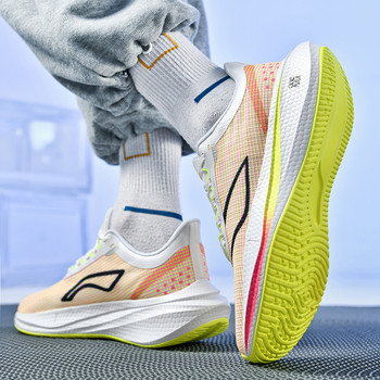 НОВИ маратонки за мъже Marathon Мъжки спортни обувки Дишащи мъжки обувки за тенис Ултралеки обувки за фитнес на платформа Мъжки маркови