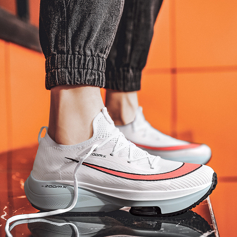 Kvėpuojantys, patogūs, plokščiapadžiai vyriški ir moteriški batai lauke sportiniai batai tinklinio paviršiaus, kvėpuojantys žemi vyriški batai