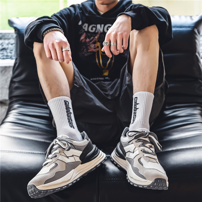 PARZIVAL 2023 Vyriški batai Vasariniai kvėpuojantys madingi suvarstomi sportbačiai vyriški patogūs sportiniai lauko bėgimo bateliai Zapatillas Hombre