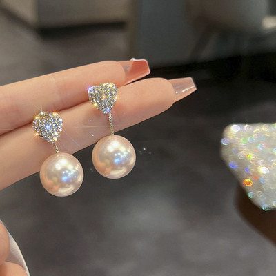 Paprasto dizaino sidabro spalvos tuščiaviduriai širdies lanko auskarai moterims Naujo prekės ženklo mados auskarų vėrimas senovinis auskaras, dovana