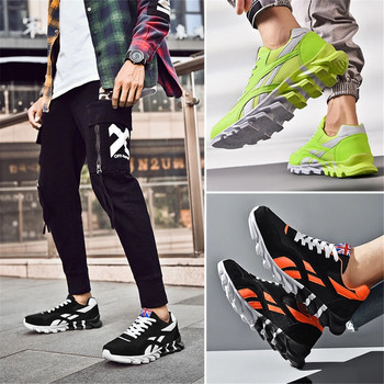 Модни мъжки дамски маратонки Дишащи обувки за ходене Унисекс Спорт на открито Фитнес Леки удобни нови маратонки за бягане 49
