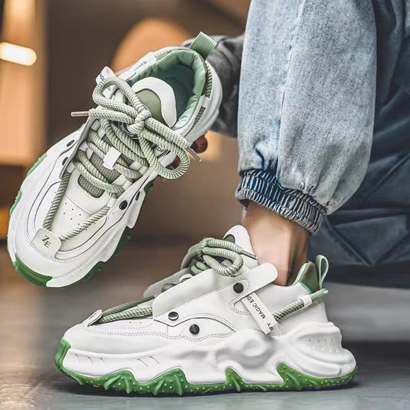 Originalaus dizaino Vyriški prabangūs sportbačiai Patogūs, atsparūs dilimui vyriški laisvalaikio batai Tenis Masculino Tourism Sneaker Trend 2024 m.