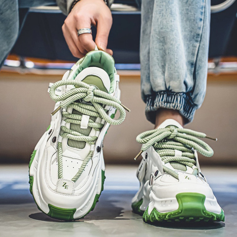 Originalaus dizaino Vyriški prabangūs sportbačiai Patogūs, atsparūs dilimui vyriški laisvalaikio batai Tenis Masculino Tourism Sneaker Trend 2024 m.