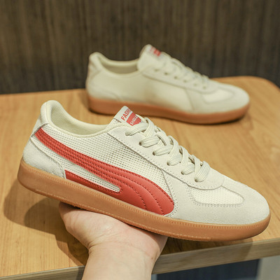 2023 m. nauji vyriški sportbačiai tinkliniai plokščiapadžiai batai madingi kvėpuojantys retro treniruočių batai lengvoji atletika sportiniai laisvalaikio batai studentų avalynė