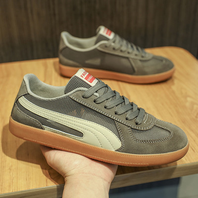 2023 m. nauji vyriški sportbačiai tinkliniai plokščiapadžiai batai madingi kvėpuojantys retro treniruočių batai lengvoji atletika sportiniai laisvalaikio batai studentų avalynė