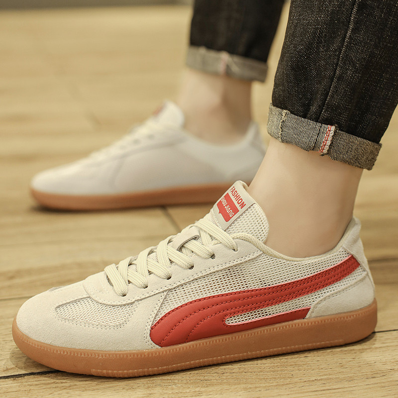 2023 m. nauji vyriški sportbačiai tinkliniai plokščiapadžiai batai madingi kvėpuojantys retro treniruočių batai lengvoji atletika sportiniai laisvalaikio batai studentų avalynė