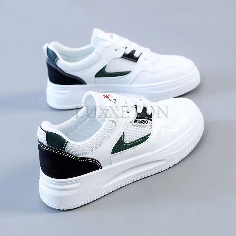 2024Uued naiste tossud, vabaaja vulkaniseeritud spordijalatsid Moodsad valged naiste kingad, sügistalvised kingad