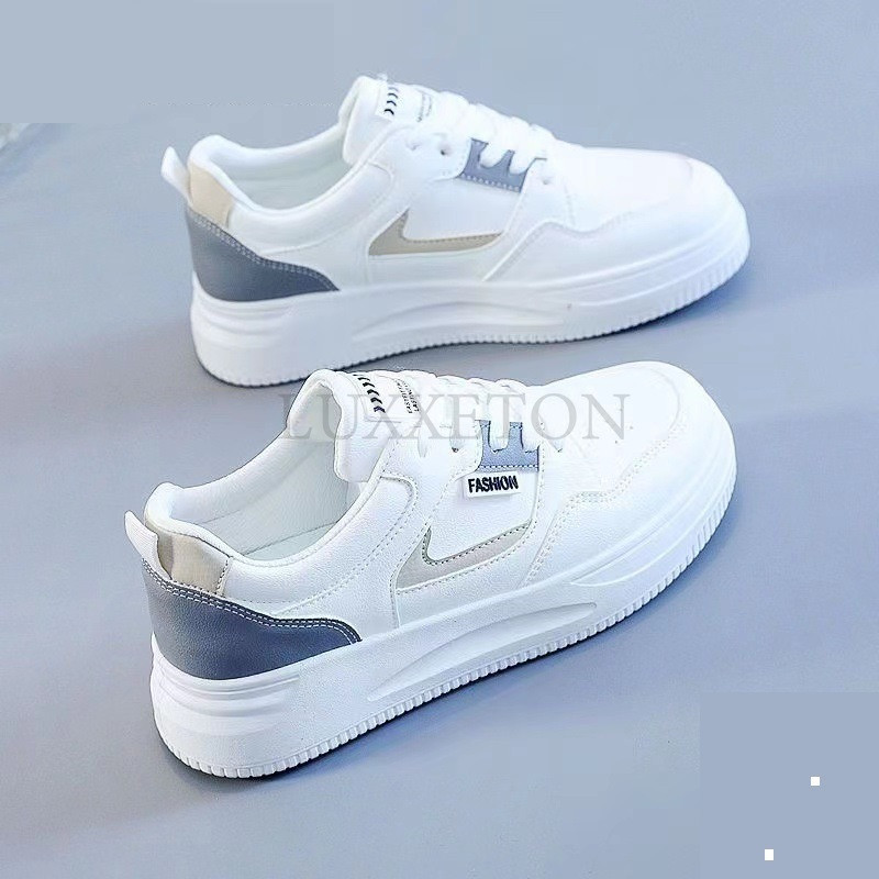 2024Uued naiste tossud, vabaaja vulkaniseeritud spordijalatsid Moodsad valged naiste kingad, sügistalvised kingad