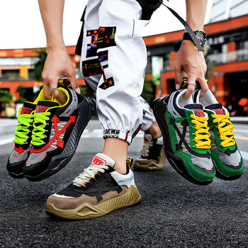 2023 Νέα άφιξη Ανοιξιάτικη Hot Έκπτωση Ανδρικά παπούτσια Casual Παπούτσια μικτών χρωμάτων Ανδρικά άνετα αθλητικά παπούτσια Ανδρικά αντιολισθητικά Harajuku Style X