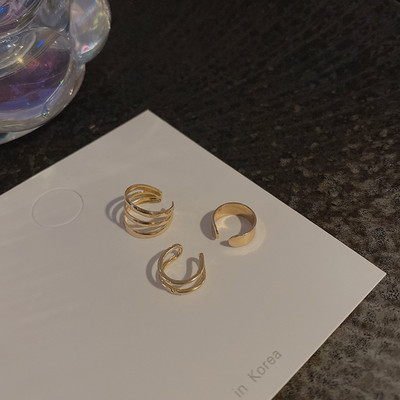 Õrnad tsirkoonist armsad klambriga kõrvarõngad naiste pandlaga kõrvamansett ilma augustamata võltskõhrekõrv naistele 2022 moeehted