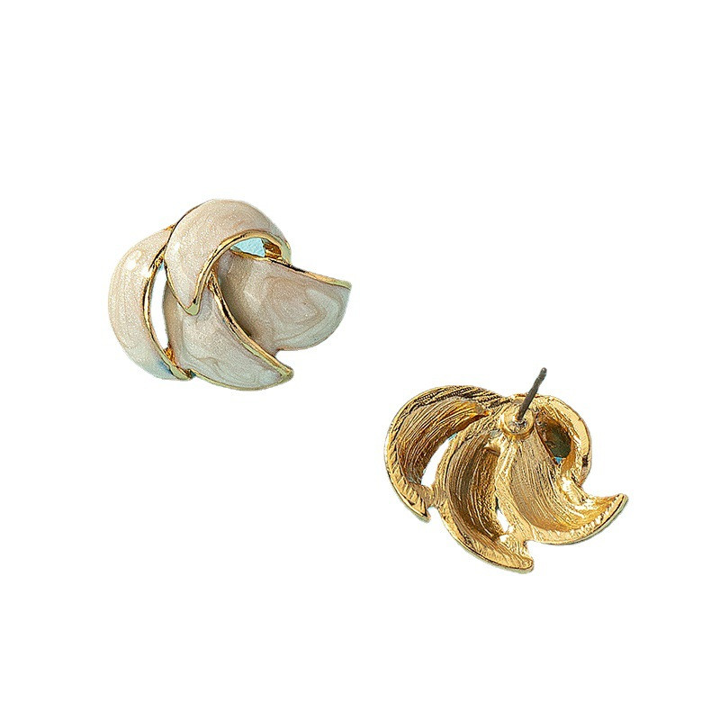 Franču saldie romantiskā stila sieviešu auskari Regulāri grafiskā dizainera radoši dāvanu rotaslietas ikdienas valkāšanai 2023. gada Jaunums