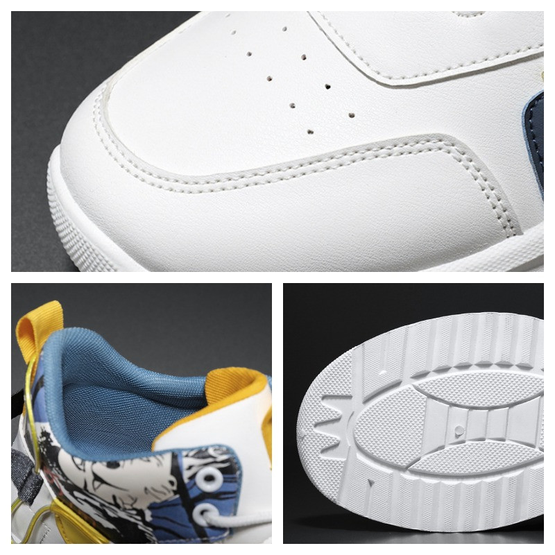 Korejas stila vīriešu kedas Modes, šņorējamas krāsas, pieskaņotas ikdienas apavi Vīriešu ziemas ērtas platformas apavi kuplas kedas