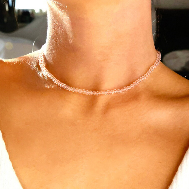 Modni brend Jednostavne crne perle Kratka ogrlica Ženski nakit Ženske ogrlice s ogrlicama Bijoux Femme Ženska ogrlica za zabavu 2023.