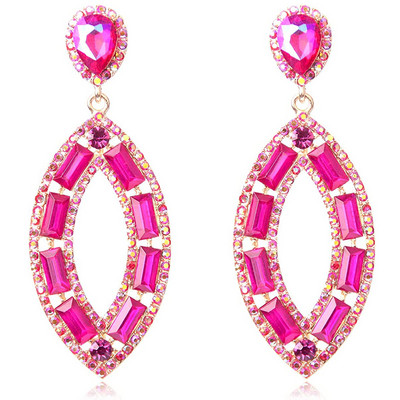 Roosa värvi lilledega kõrvarõngad naistele geomeetria südameleht liblikapeo ehted armsad tüdrukud kõrvarõngad pühade kingitused