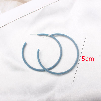 Jauni zilas krāsas ģeometriski auskari sievietēm Bohēmijas ziedu tauriņu piekariņi, sieviešu piekaramie auskari 2024 aretes de mujer