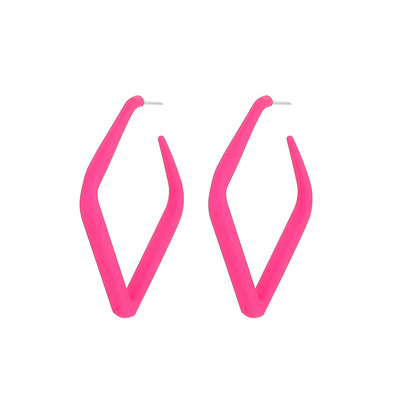 Eiropas un Amerikas jauni pārspīlēti lieli auskari personības ūdens piliens dobi sieviešu auskari modes ģeometriski auskari