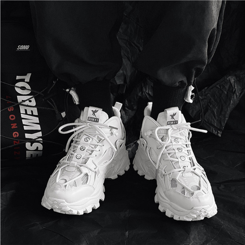 Νεανικά ανδρικά παπούτσια 2022 Άνοιξη και Φθινόπωρο Νέα Ανδρικά Παπούτσια Τάση Αθλητικά Παπούτσια Daddy Παπούτσια Χοντρό κάτω μέρος Casual παπούτσια Αύξηση